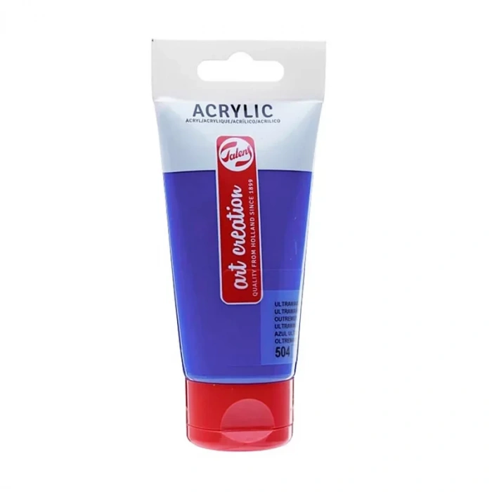 Talens Akrilik Boya 504 Ultramarine 75ml (rt3511504m)