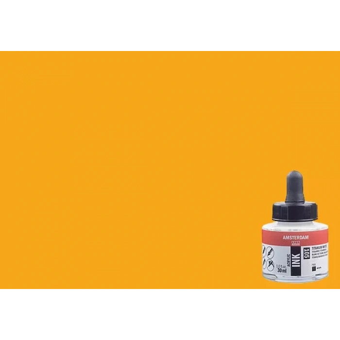 Talens Amsterdam Acrylic Ink 30ml 270 Azo Yellow Deep