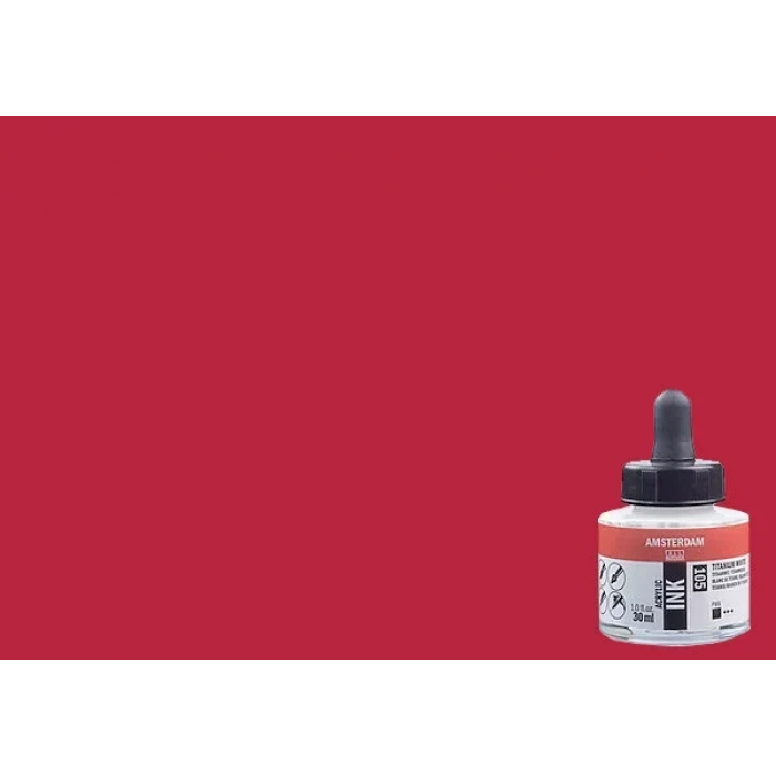 Talens Amsterdam Acrylic Ink 30ml 318 Carmine
