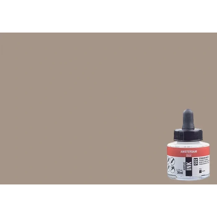 Talens Amsterdam Acrylic Ink 30ml 800 Silver