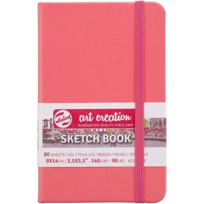 Talens Art Creation Eskiz Bloğu Sert Kapak 140gr 9x14cm Somon 80yp