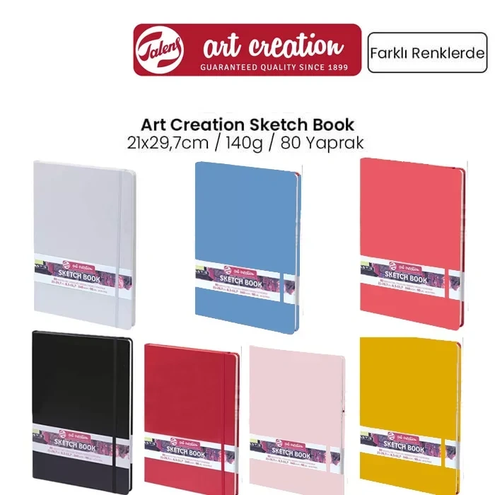Talens Art Creation Sketch Book 21x29,7cm 140g 80 Yaprak