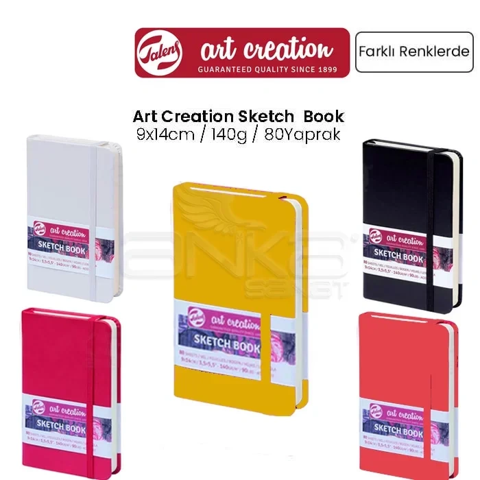 Talens Art Creation Sketch Book 9x14cm 140g 80 Yaprak