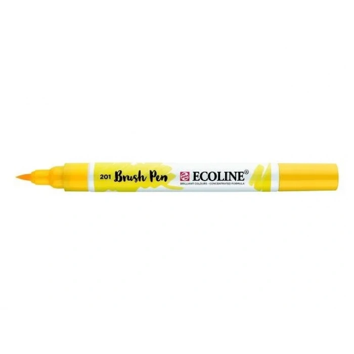 Talens Ecoline Brush Pen Fırça Uçlu Kalem 201 Light Yellow