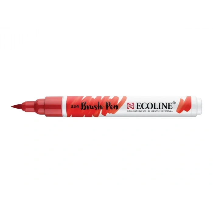 Talens Ecoline Brush Pen Fırça Uçlu Kalem 334 Scarlet