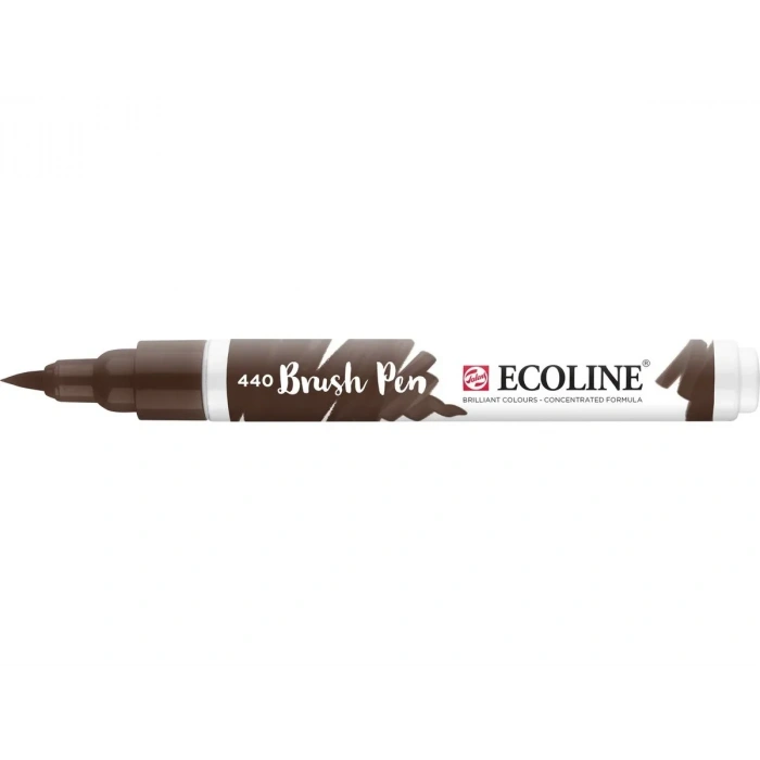 Talens Ecoline Brush Pen Fırça Uçlu Kalem 440 Sepia Deep