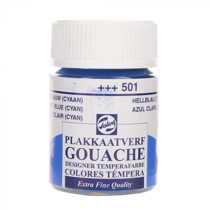 Talens Guaj Boya 16 Ml Light Blue Cyan 501