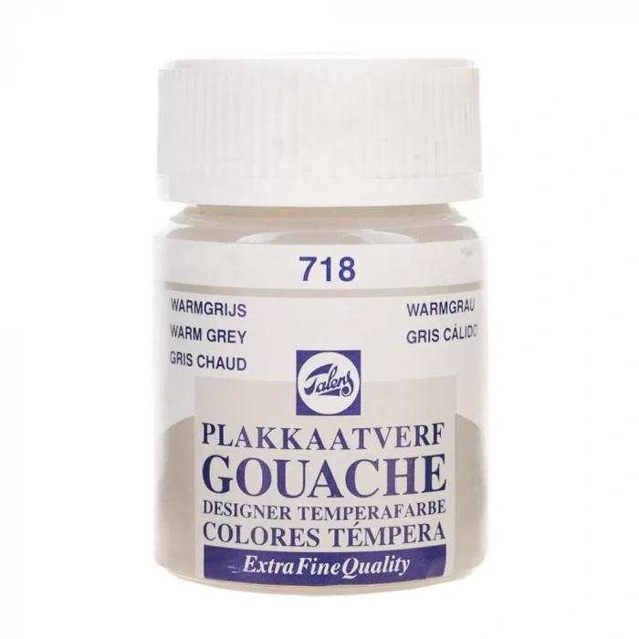 Talens Guaj Boya 16 ml Warm Grey 718