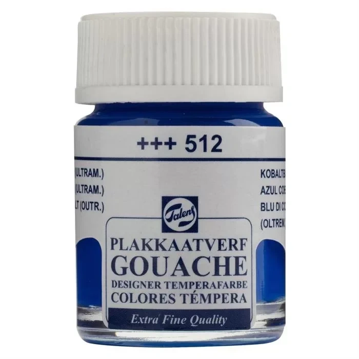 Talens Guaj Boya 512 Cobalt Blue Ultramarine 16ml (08165122)