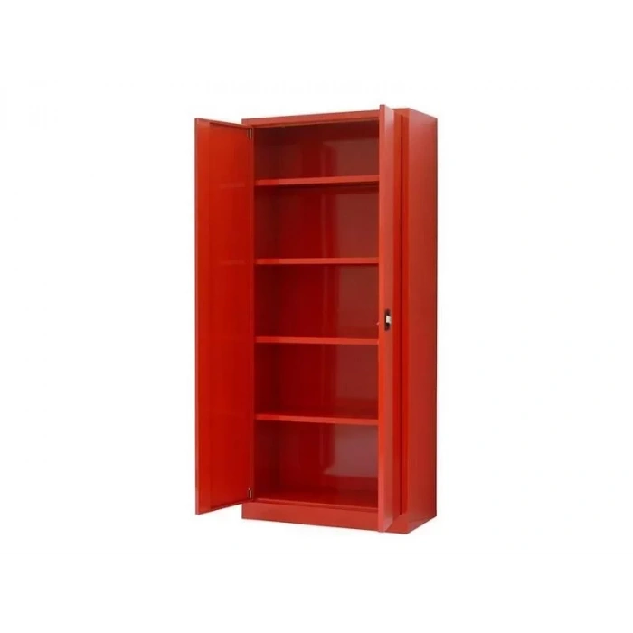 Tam Boy Kırmızı Dosya Dolabı Metal 198cm