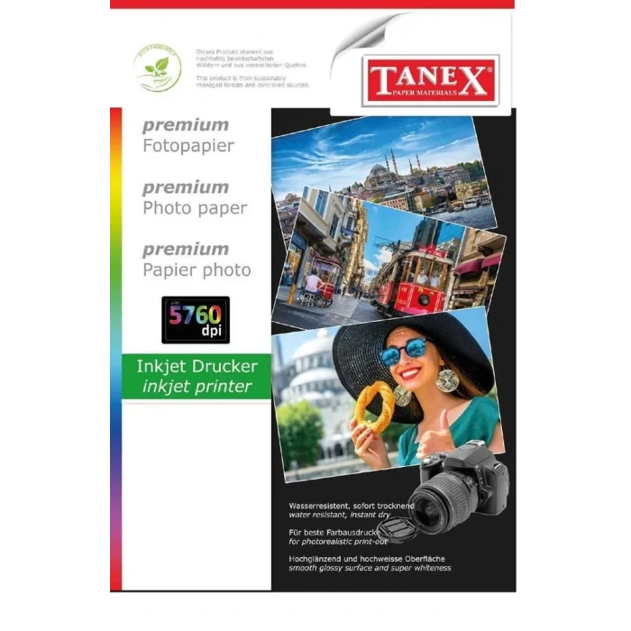 Tanex A4 Fotoğraf Kağıdı 240gr (20 Li Paket)