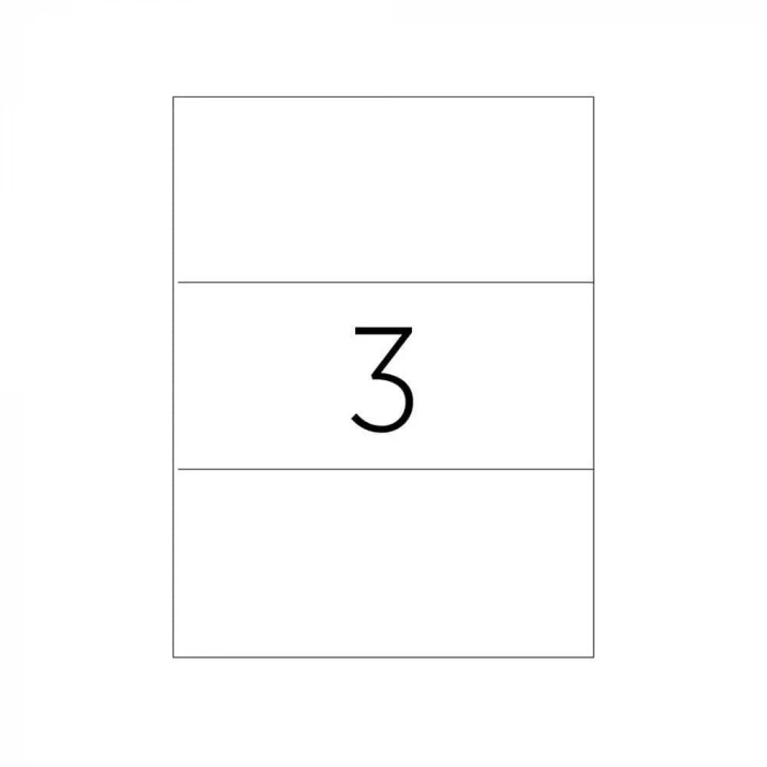 Tanex Laser Etiket Kod 2003 210mm X 99mm