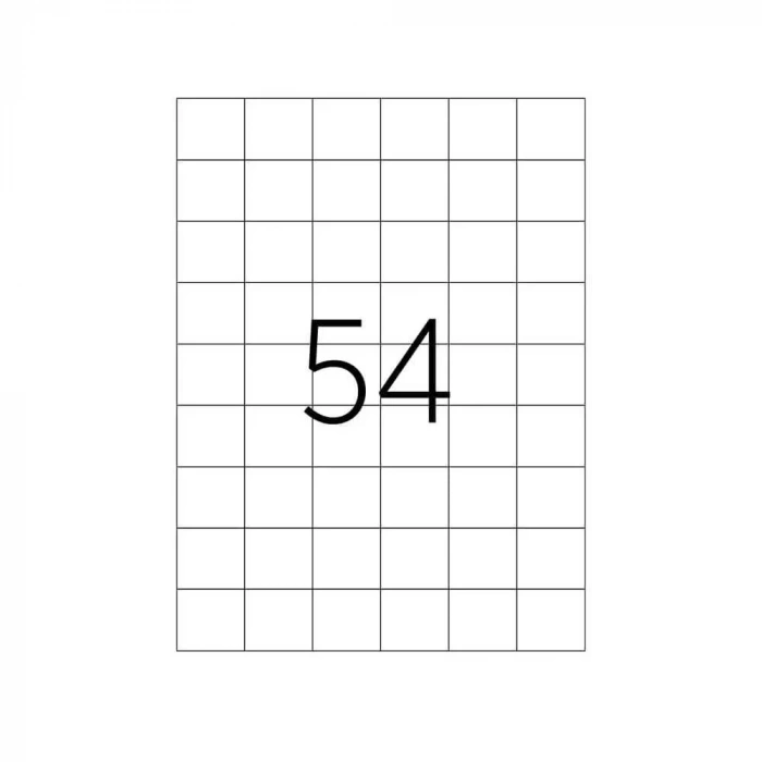 Tanex Laser Etiket Kod 2054 X 35mm x 32mm