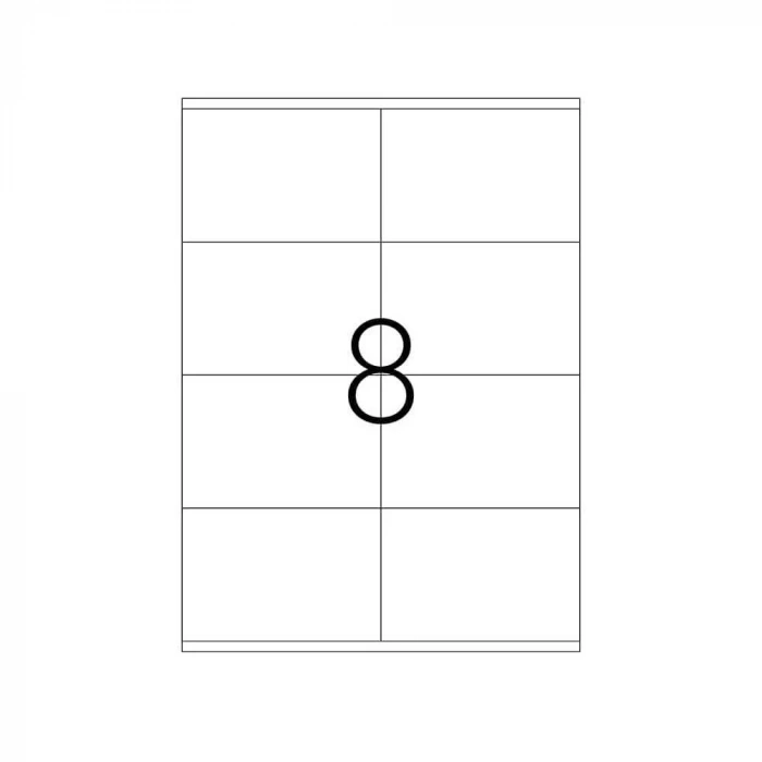 Tanex Laser Etiket Kod Tw 2408 105mm x 72mm