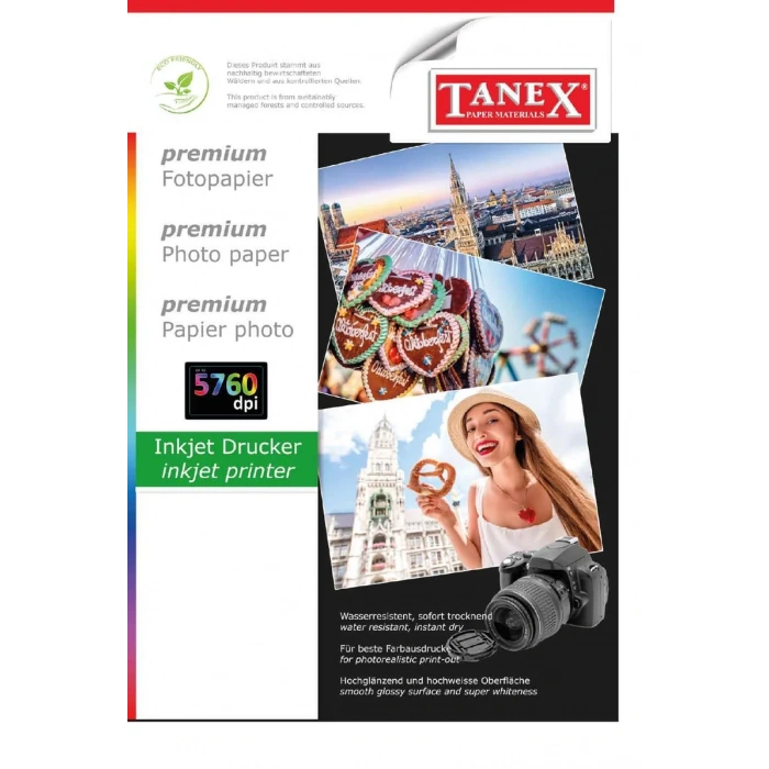 Tanex Premium Fotoğraf Kağıdı 150 gr. A4 25li