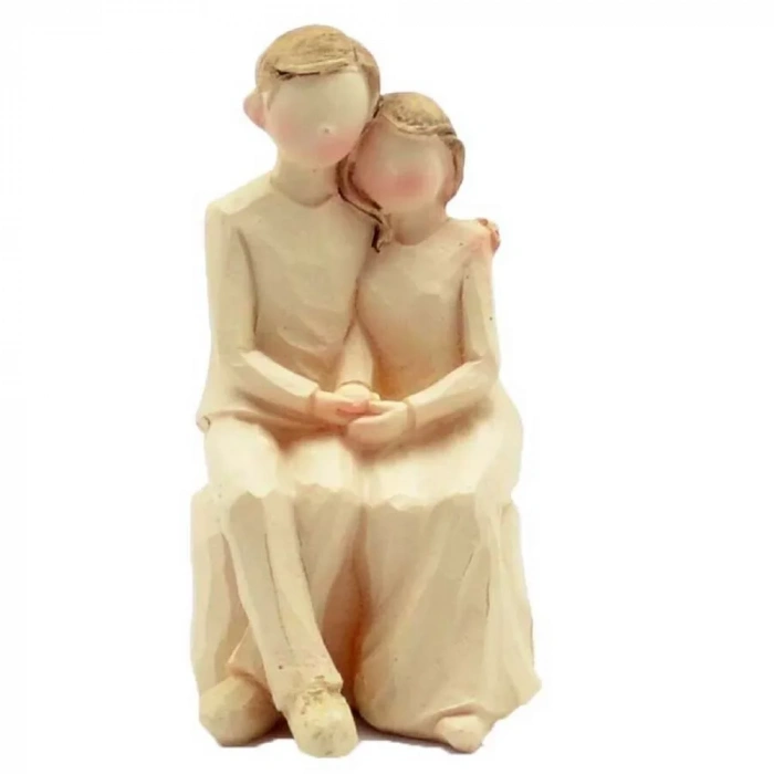 Taros Yüzsüz Oturan Biblo 2’li 4645