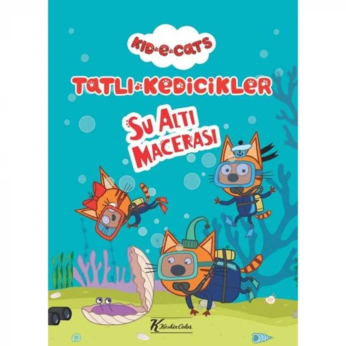 Tatlı Kedicikler Hikaye Kitabı Su Altı Macerası 20x28 6 YP