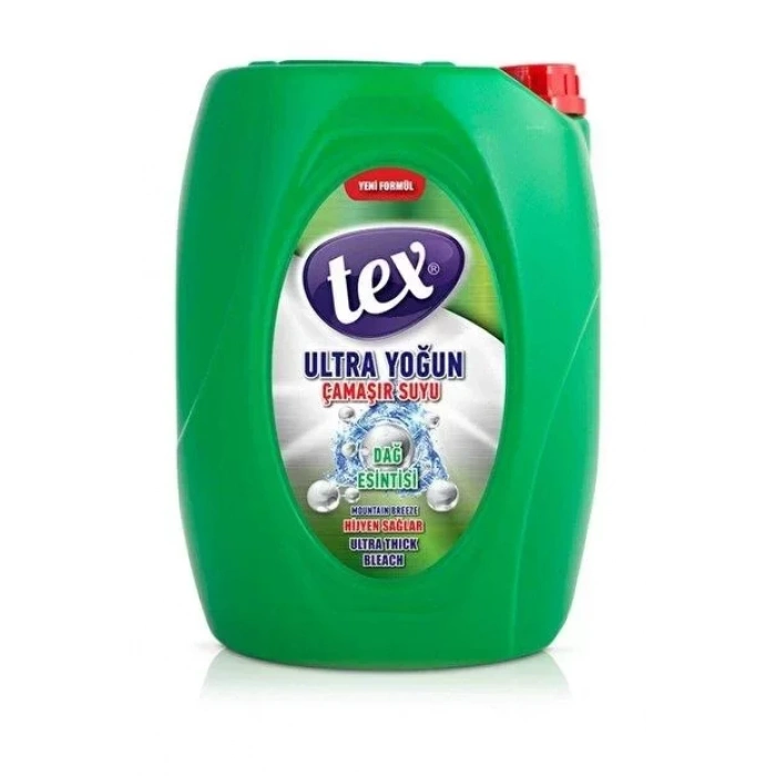 Tex Ultra Yoğun Çamaşır Suyu Dağ Esintisi (5 Litre)