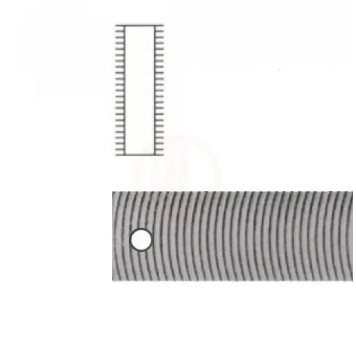 Three Files Eğaldelik12 Kaporta Delikli Eğe 12” - Thraldelık12