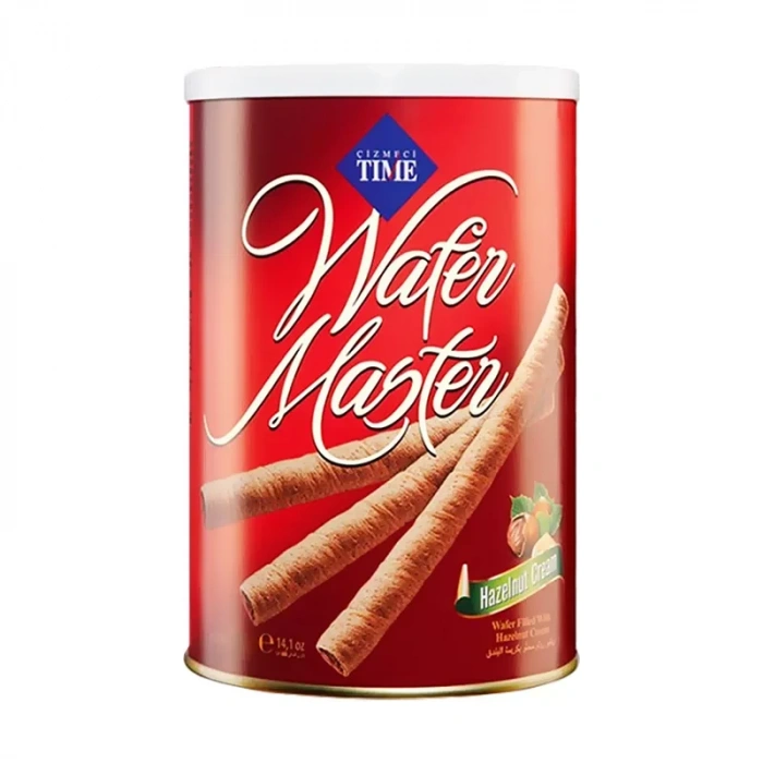 Time Wafer Master Fındık Aromalı Rulo Gofret 120gr