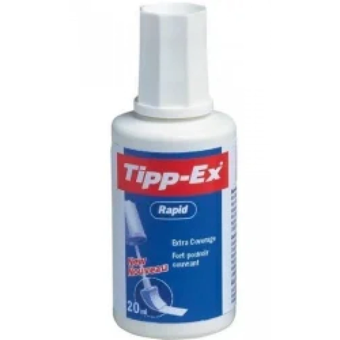 Tippex Sıvı Silici Rapid Sünger Uçlu 20 ml