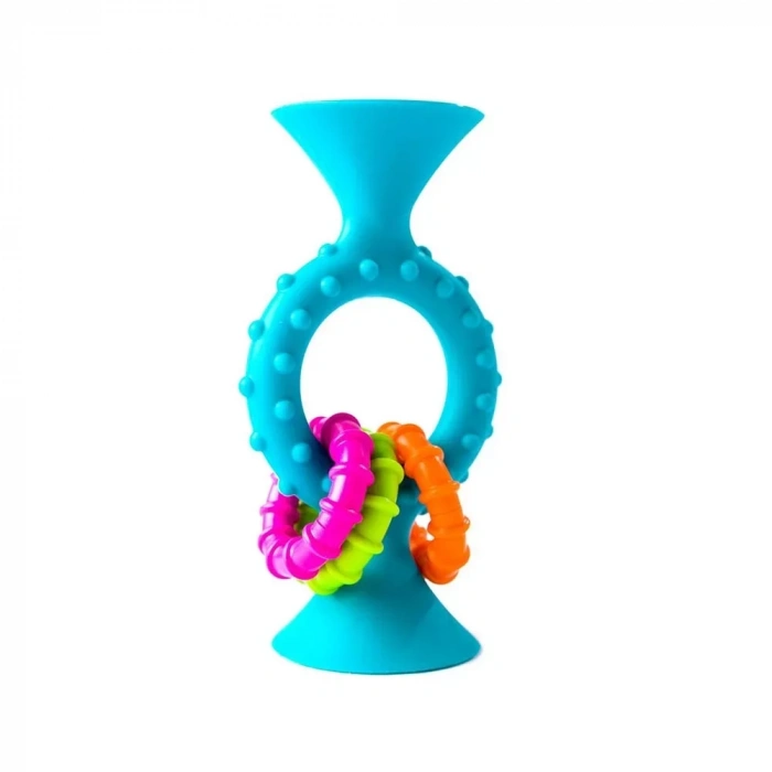 Tomy Mavi Halkalı Silikon Diş Kaşıyıcı F166ml