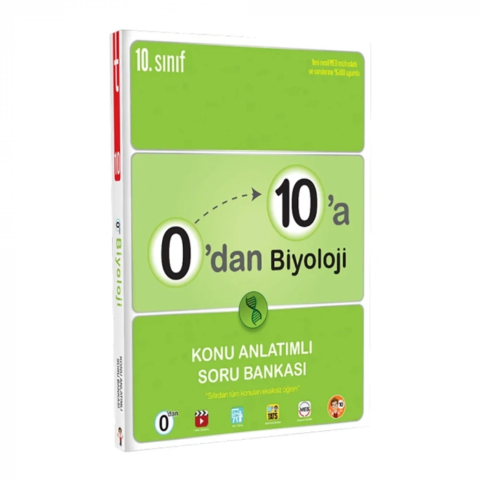 Tonguç  0’dan 10’a Biyoloji Konu Anlatımlı Soru Bankası