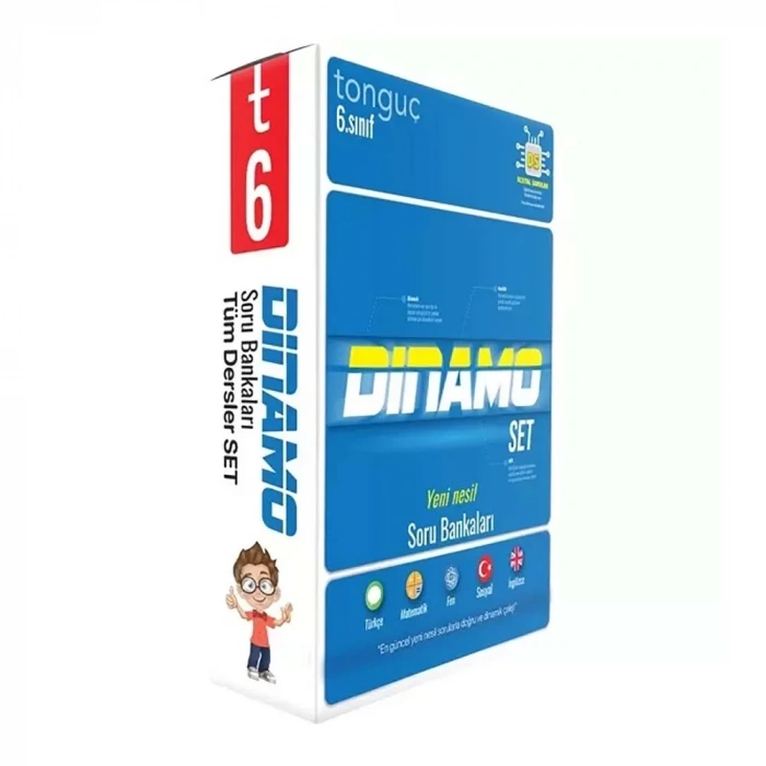 Tonguç  6. Sınıf Dinamo Tüm Dersler Soru Bankası Set +