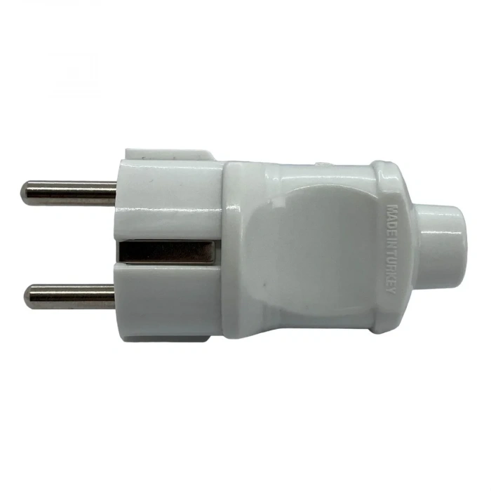 Topraklı Erkek Fiş Düz Tip 16A 250V TS TFB 1010