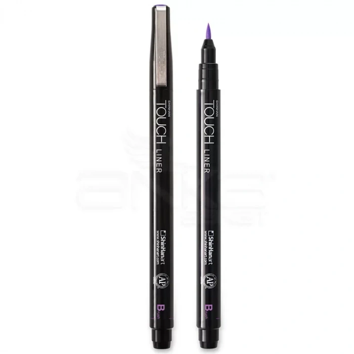 Touch Liner Brush Purple Fırça Uçlu Kalem B
