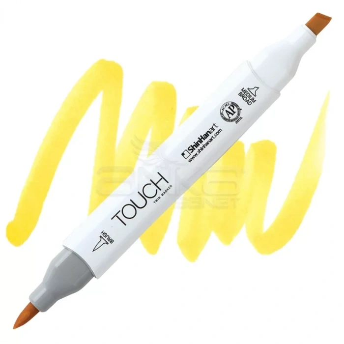 Touch Twin Brush Marker Y35 Lemon Yellow