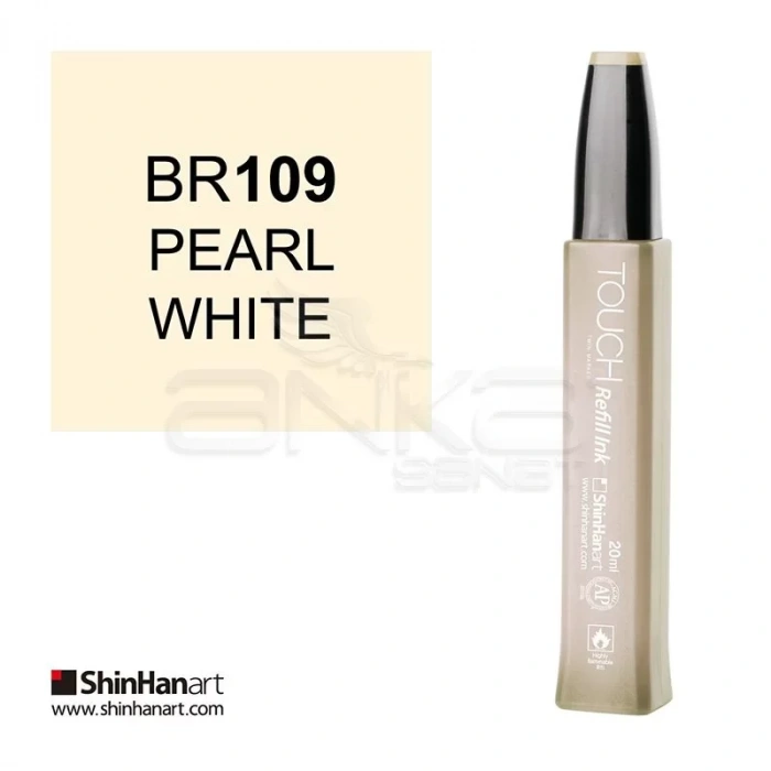 Touch Twin Marker Refill İnk 20ml Br109 Pearl White