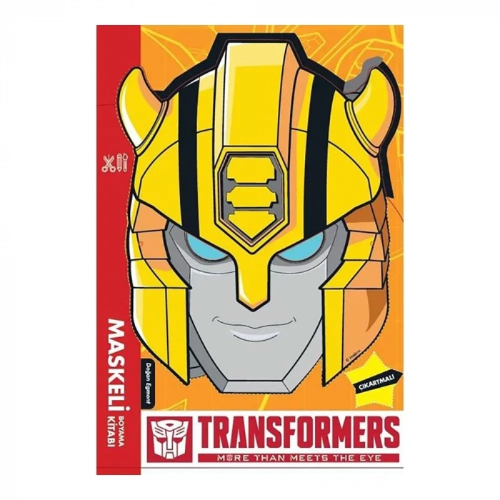 Transformers - Maskeli Boyama Kitabı