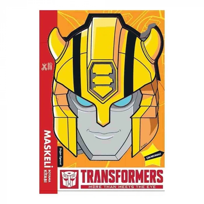 Transformers - Maskeli Boyama Kitabı
