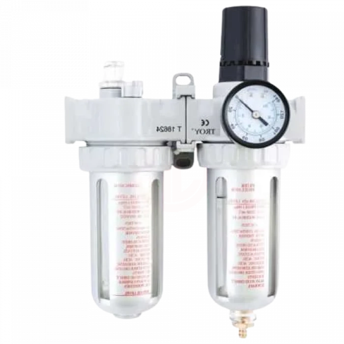 Troy 18624 Şartlandırıcı (Filtre + Regülatör + Yağlayıcı) 1/4(N)PT