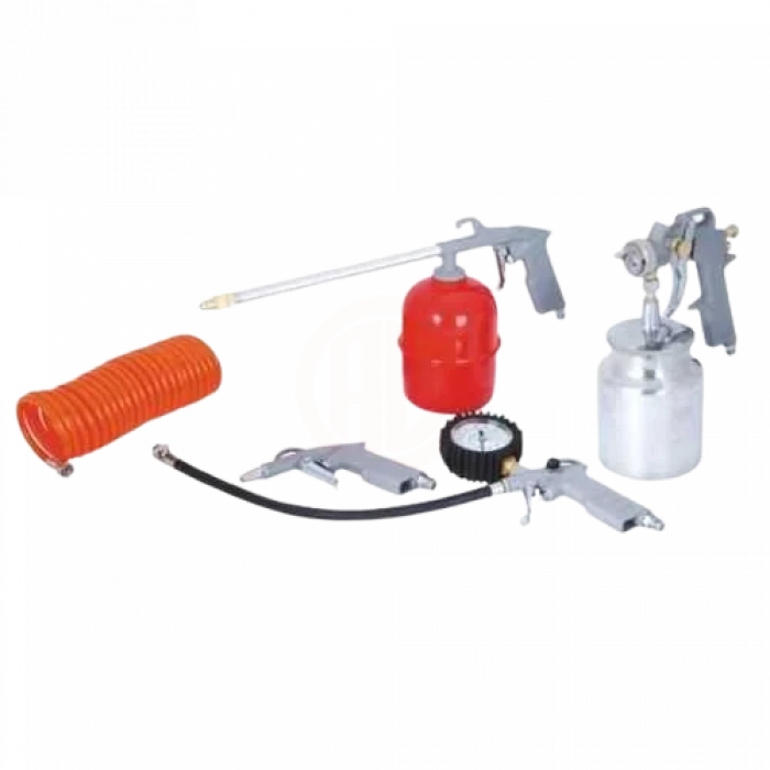 Troy 2008 Havalı Alet Seti, 5 Parça