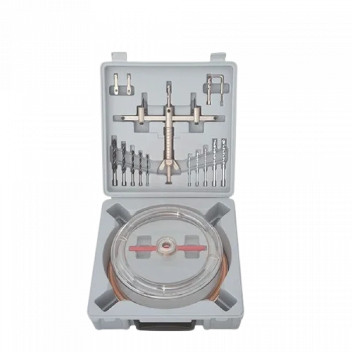 Troy 27492 Vantuzlu Daire Testere Seti (Ø 40-200mm)