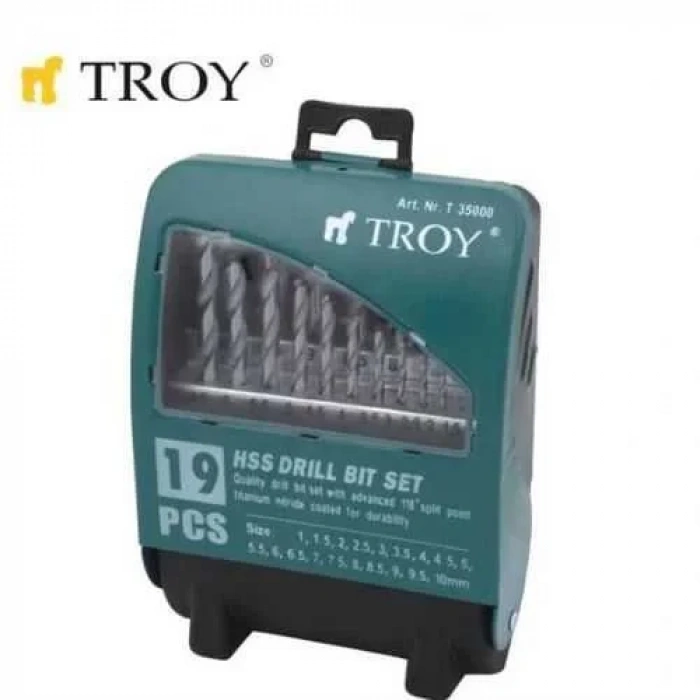 Troy 35000 HSS Matkap Uç Seti