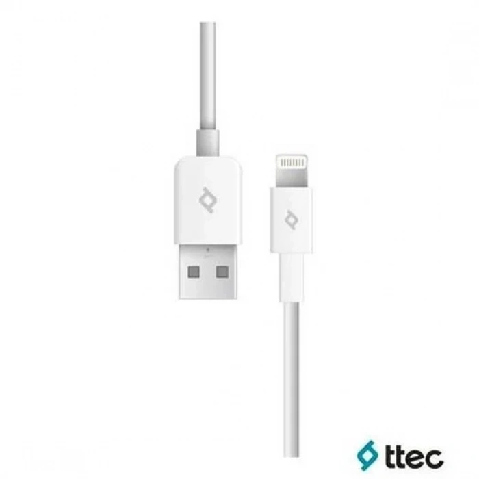 Ttec 2DKM01B MFİ IPH. Usb Şarj Kablosu Beyaz