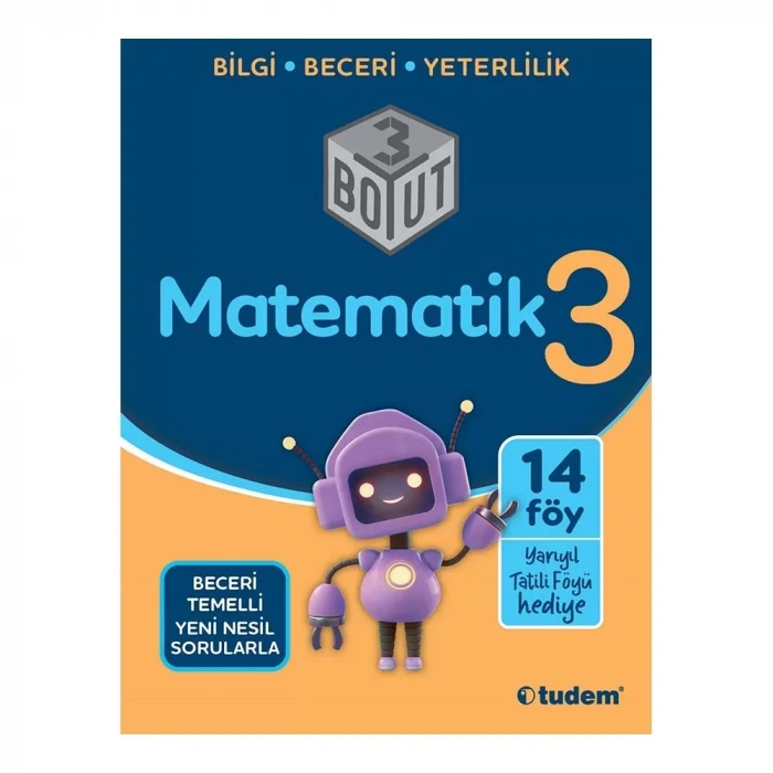 Tudem 3.Sınıf Matematik 3 Boyut