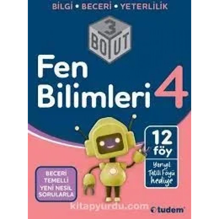 Tudem 4.sınıf Fen Bilimleri 3 Boyut