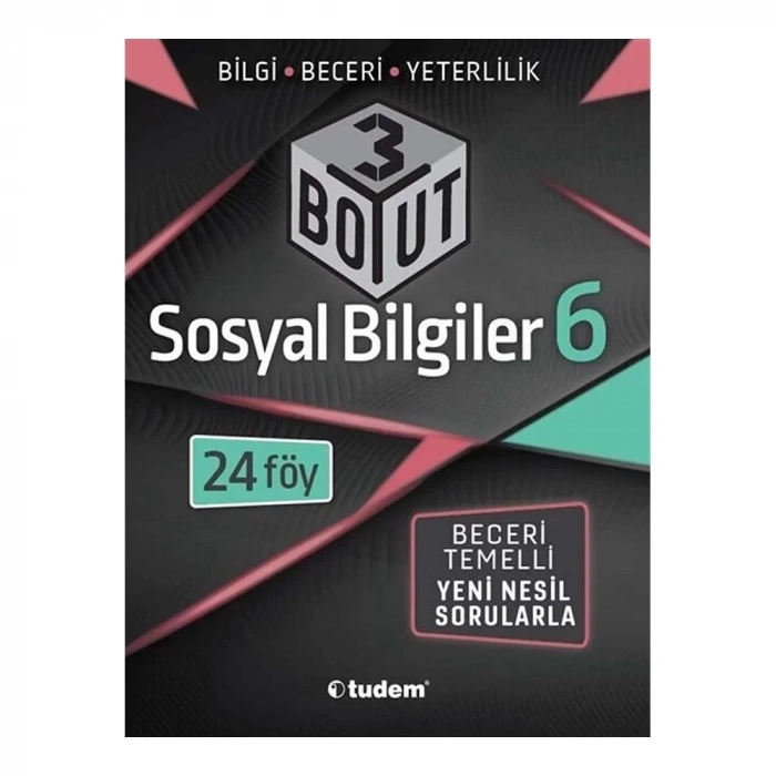 Tudem 6.sınıf Sosyal Bilgiler 3 Boyut