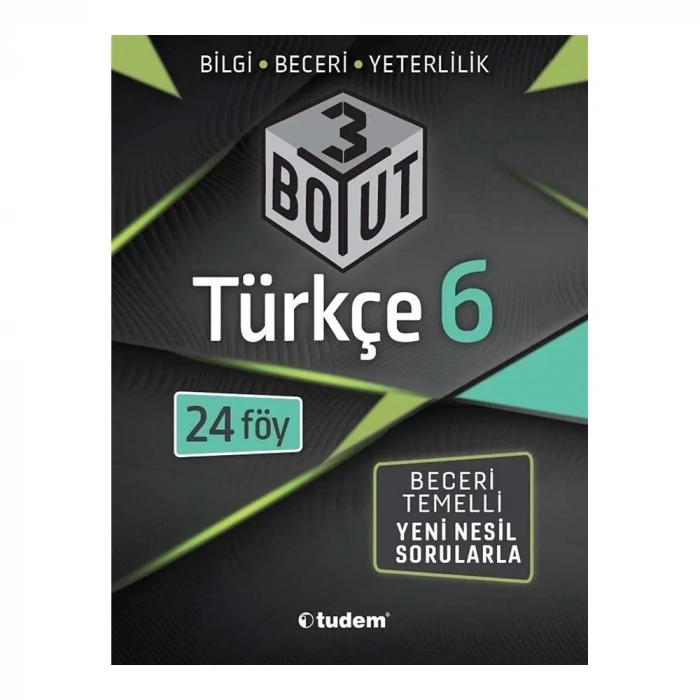 Tudem 6.sınıf Türkçe 3 Boyut