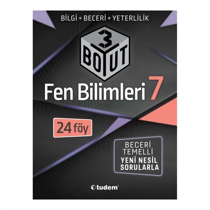 Tudem 7.Sınıf Fen Bilimleri 3 BOYUT
