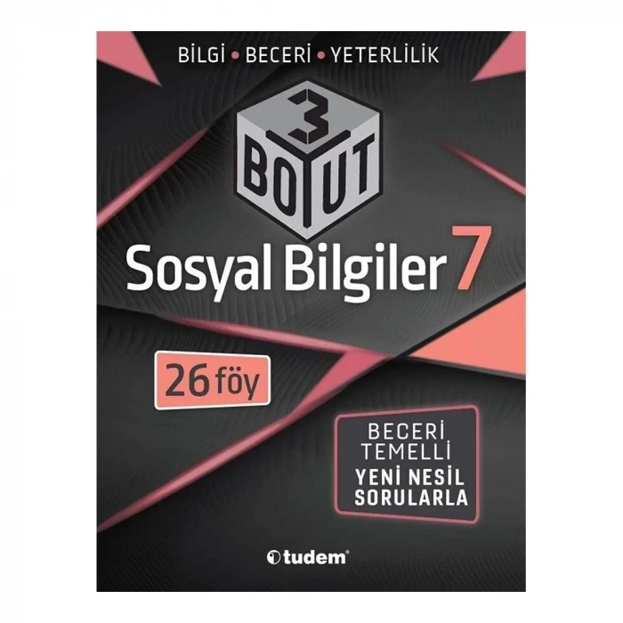 Tudem 7.Sınıf Sosyal Bilgiler 3 BOYUT