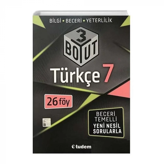 Tudem 7.Sınıf Türkçe 3 BOYUT
