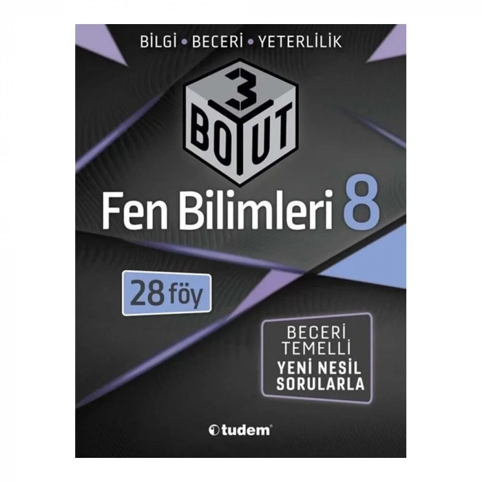 Tudem 8.sınıf Fen Bilimleri 3 Boyut