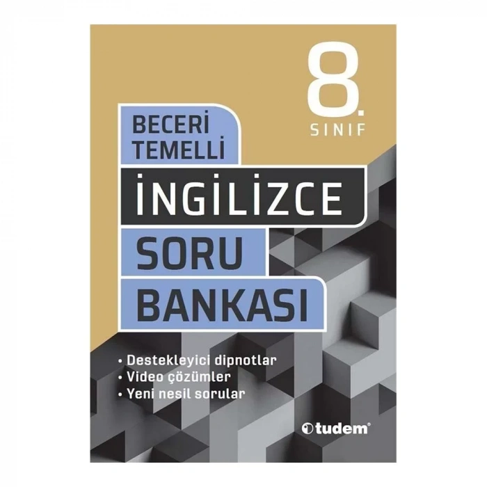Tudem 8.SINIF İngilizce Beceri Temelli Soru Bankası