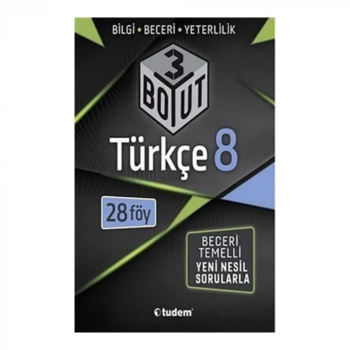 Tudem 8.sınıf Türkçe 3 Boyut