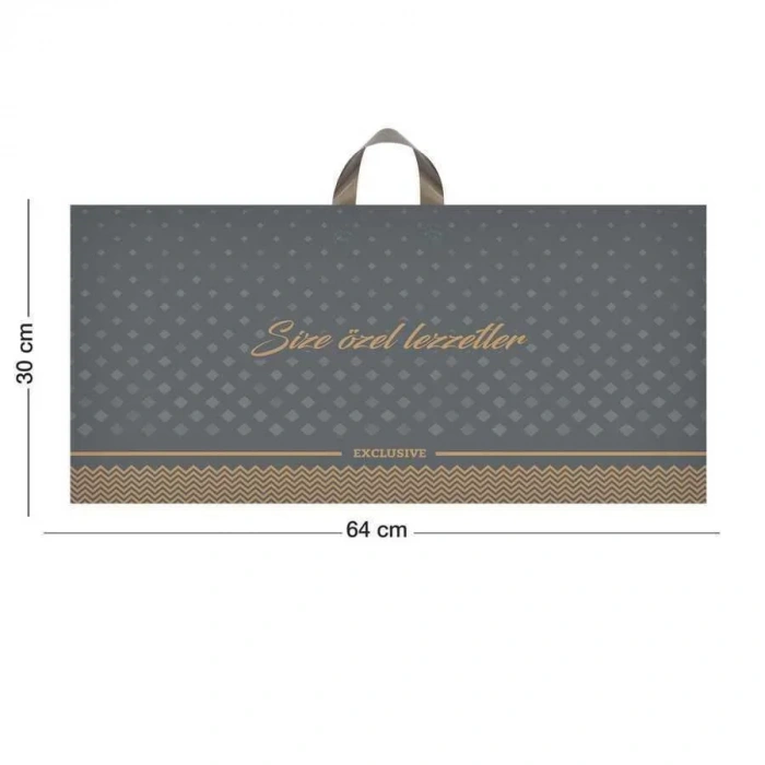 Turta Poşeti (kulplu) 64x30 Cm - 50 Adet